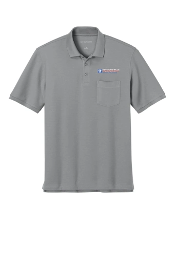 Variant Image for K200P - Port Authority® Wearever Signature Pique Pocket Polo - Keystone Mills - Color E - Website Keystone Mills LLC