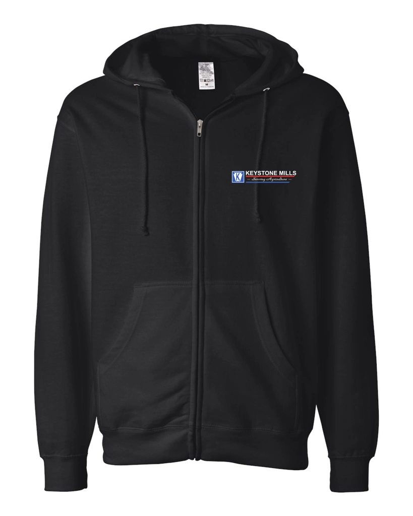 Variant Image for SS4500Z - Independent Trading Co. Unisex Midweight Full-Zip Hooded Sweatshirt - Keystone Mills - Color E - Website Keystone Mills LLC