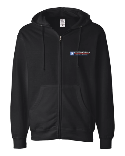 Variant Image for SS4500Z - Independent Trading Co. Unisex Midweight Full-Zip Hooded Sweatshirt - Keystone Mills - Color E - Website Keystone Mills LLC