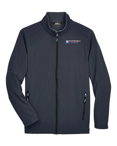 Variant Image for 88184 - CORE365 Men's Cruise Two-Layer Fleece Bonded Soft Shell Jacket - Keystone Mills - Color E - Website Keystone Mills LLC