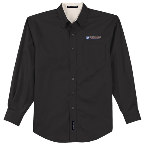 Variant Image for S608 - Port Authority® Long Sleeve Easy Care Shirt - Keystone Mills - Color E - Website Keystone Mills LLC