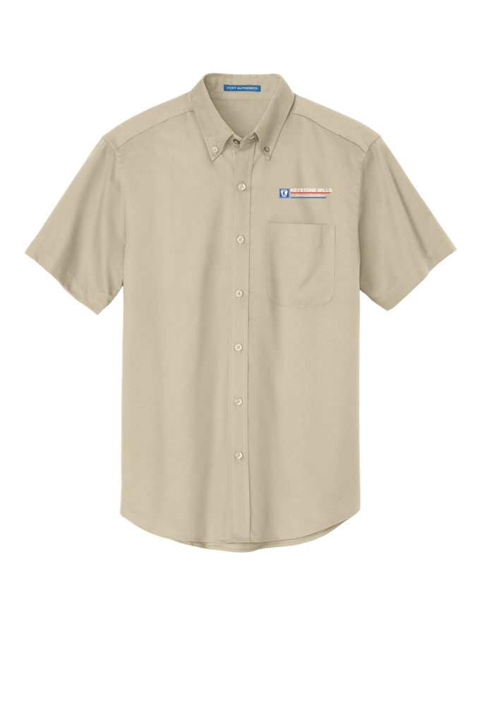 Variant Image for S508 - Port Authority® Short Sleeve Easy Care Shirt - Keystone Mills - Color E - Website Keystone Mills LLC