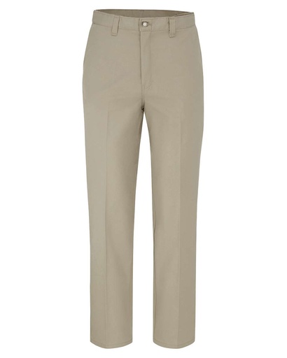 LP70 - Dickies Men's Premium Industrial Flat Front Comfort Waist Pants (42W, Desert Sand - 34I)