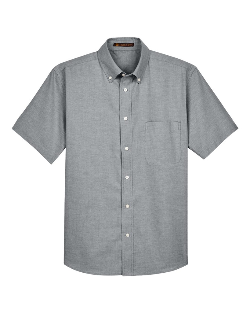 M600S - Men's Oxford Short Sleeve with Stain-Release