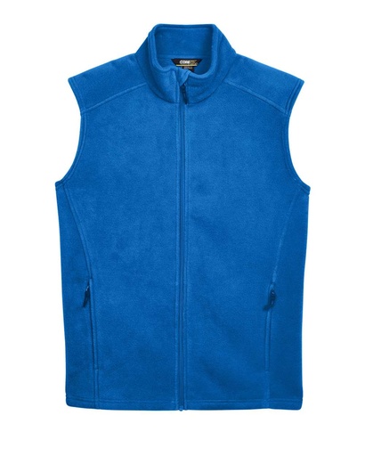 88191 - CORE365 Men's Journey Fleece Vest (S, True Royal)