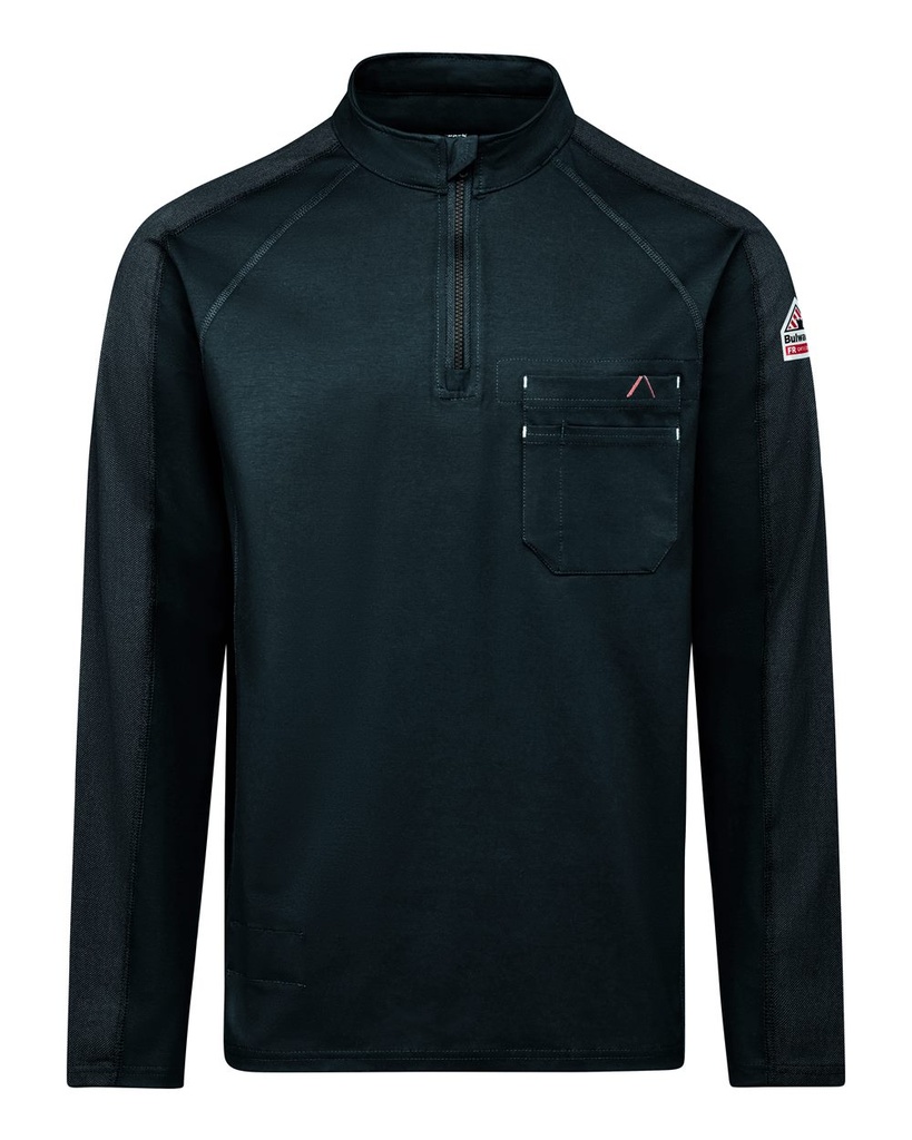 STZ2 - BULWARK Men's Flex Knit Quarter-Zip Pullover