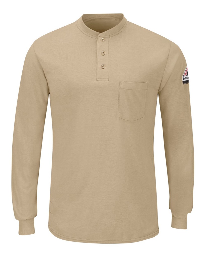 SML8T - Bulwark Men's Tall Long Sleeve Henley